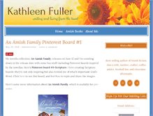 Tablet Screenshot of kathleenfuller.com